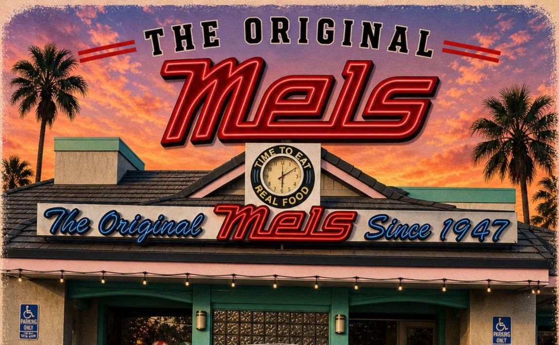 The Original Mels Car Meet partial flyer 2026